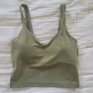 Lululemon Align Tank, Size 2, Green